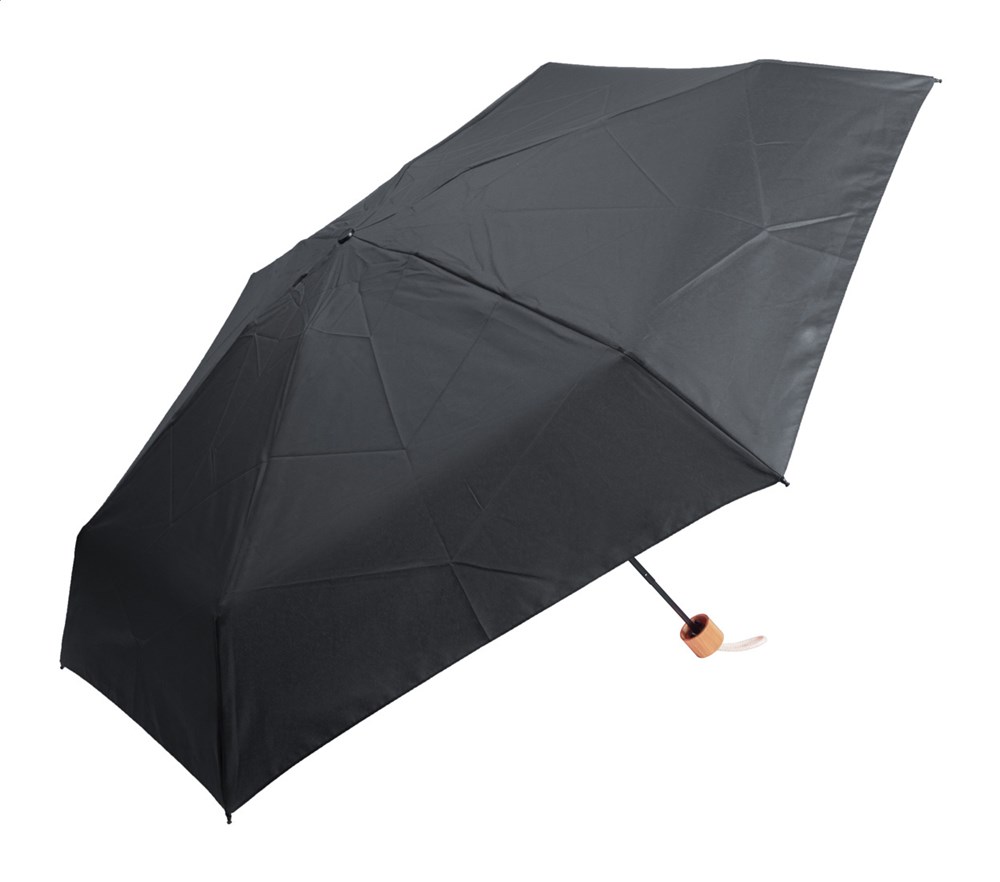 Miniboo - RPET Mini-Regenschirm - Schwarz