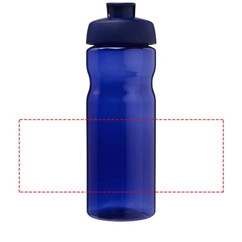 H2O Active® Eco Base 650 ml Sportflasche mit Klappdeckel