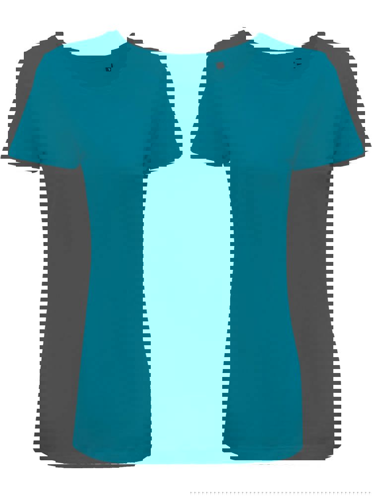 BS Moon Damen T-Shirt, 150 gr/m² - Ocean Blue