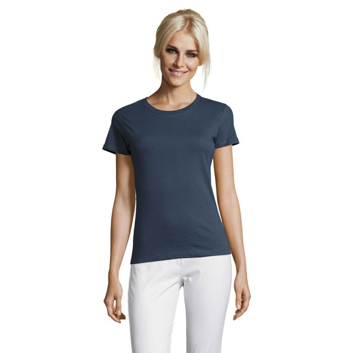 REGENT WOMEN - REGENT DAMENT-SHIRT 150g - Denim