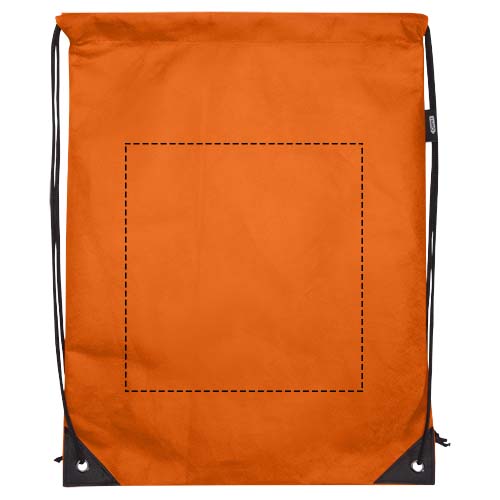 Evergreen Sportbeutel aus recyceltem GRS Non Woven 5 L