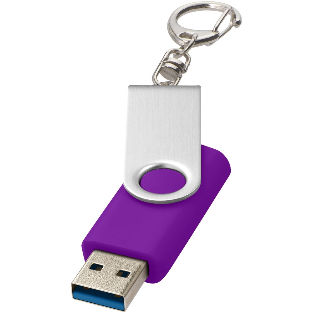 Rotate USB-Stick 3.0 mit Schlüsselanhänger - lila