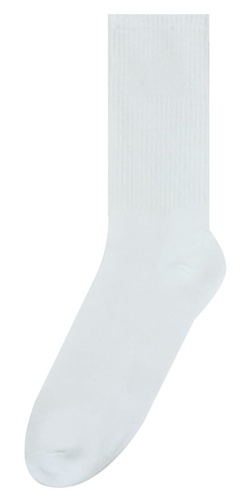 Sportsocken mit Druckfläche - Weiß (Wit) / Weiß
