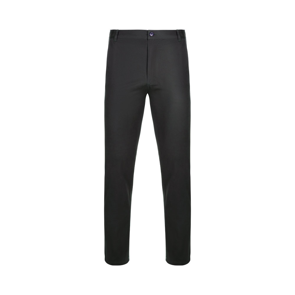 VL VISHNU. Unisex Stretch-Chinohose (260g/m²), aus Baumwolle (98%) und Elastan (2%) - schwarz