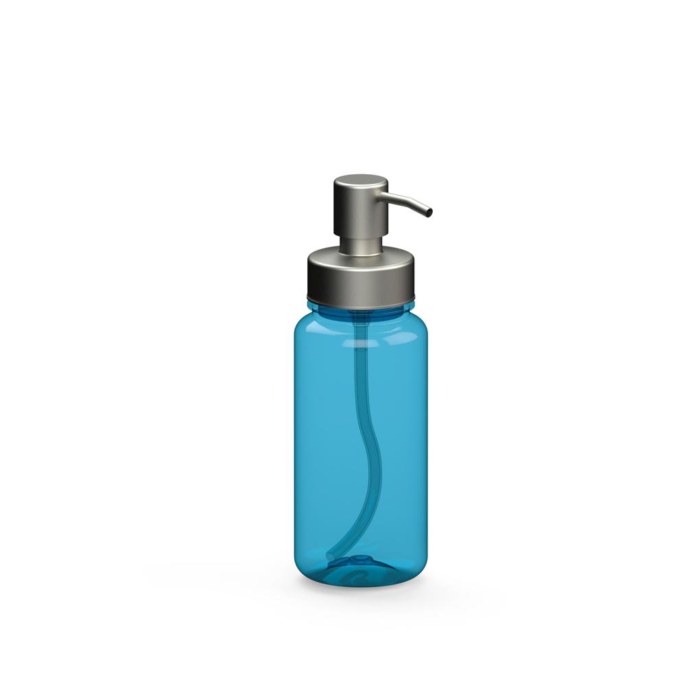 Seifenspender "Superior", 400 ml - transparent-blau