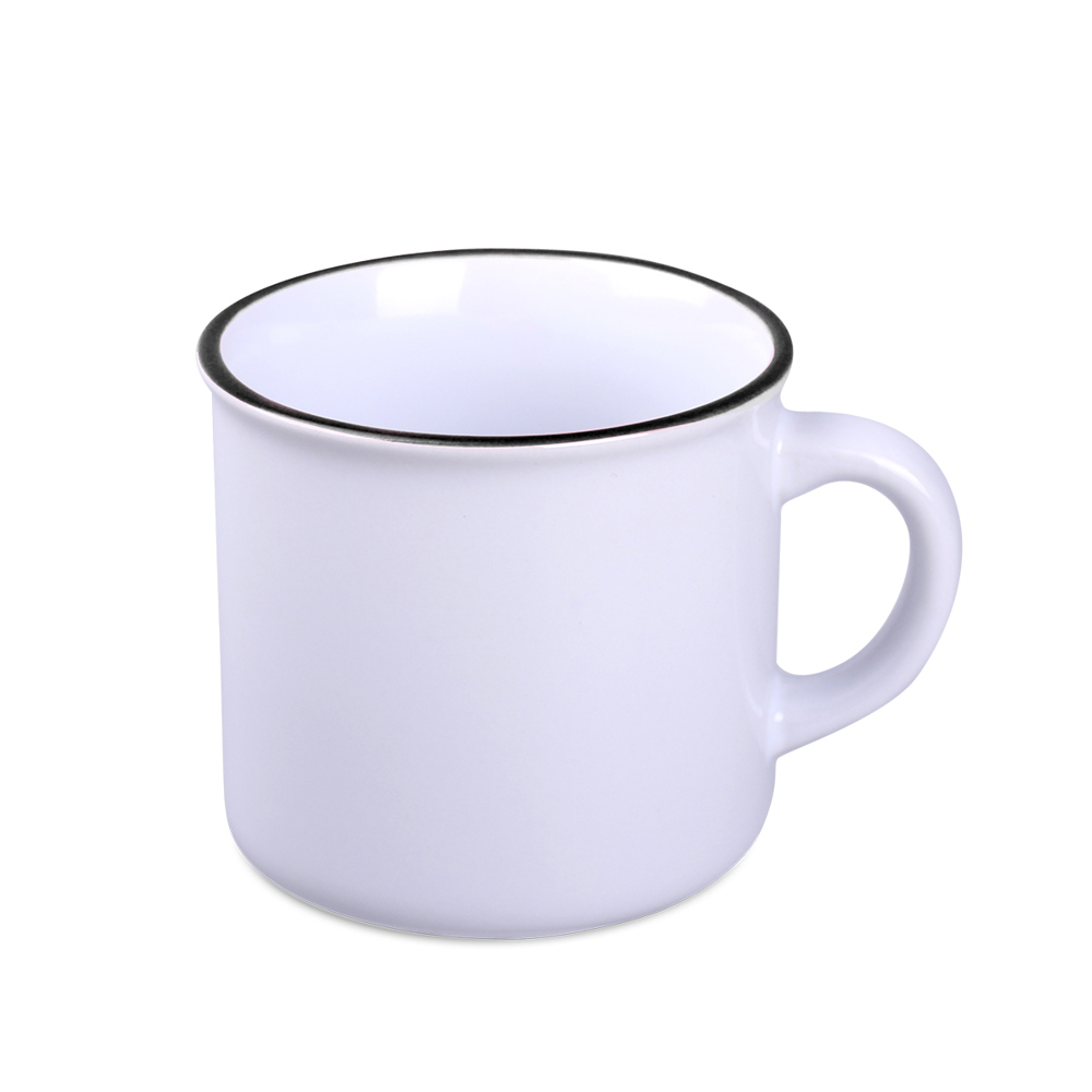 Sublimationstasse Loft Art 290ml - white/black