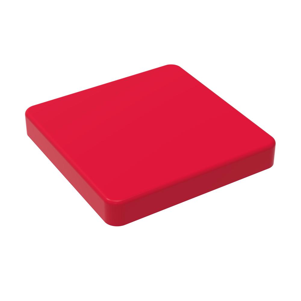 Magnet "Quadrat" - standard-rot