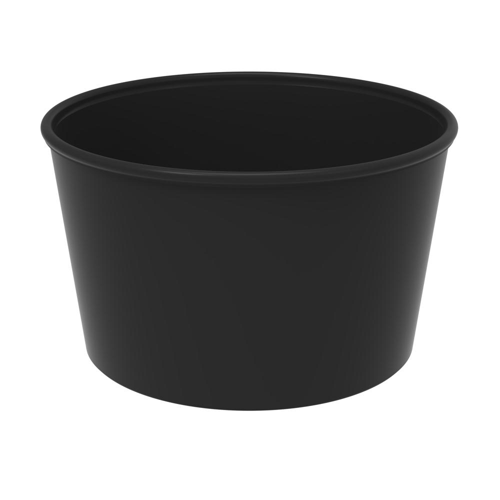 Mehrwegbecher "ToGo", 460 ml - schlichtes schwarz