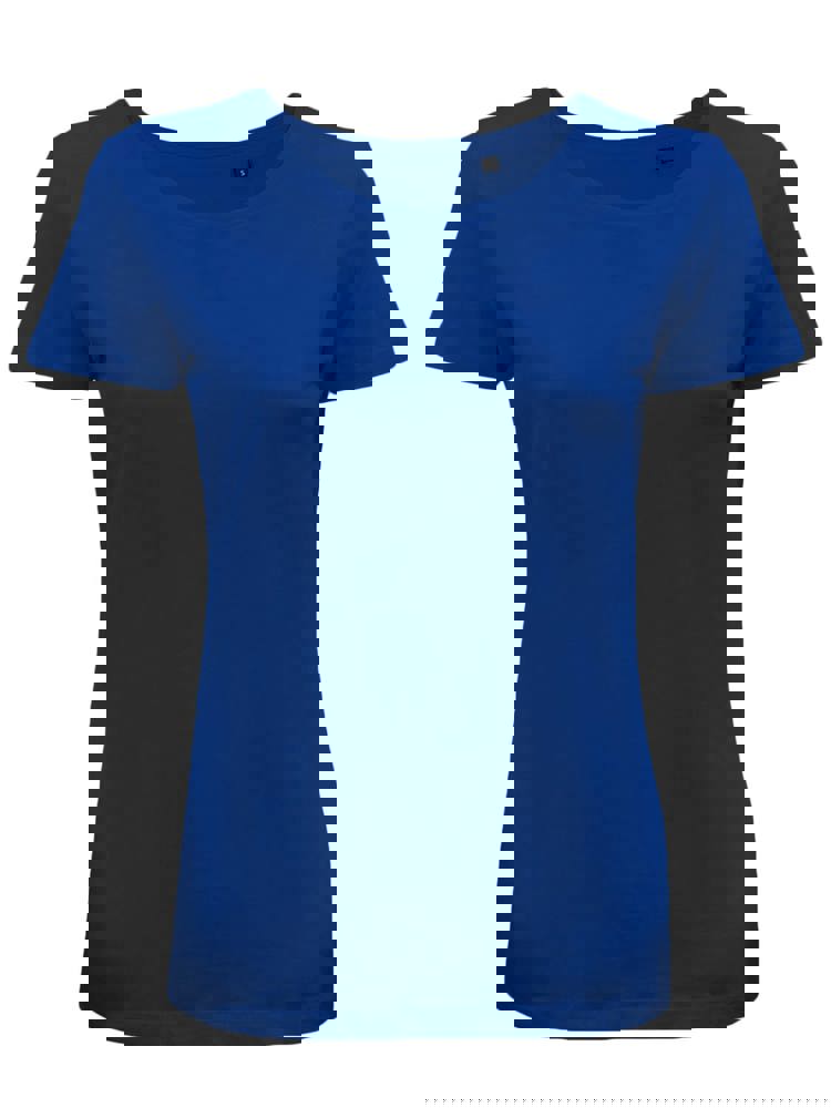 BS Moon Damen T-Shirt, 150 gr/m² - royalblau