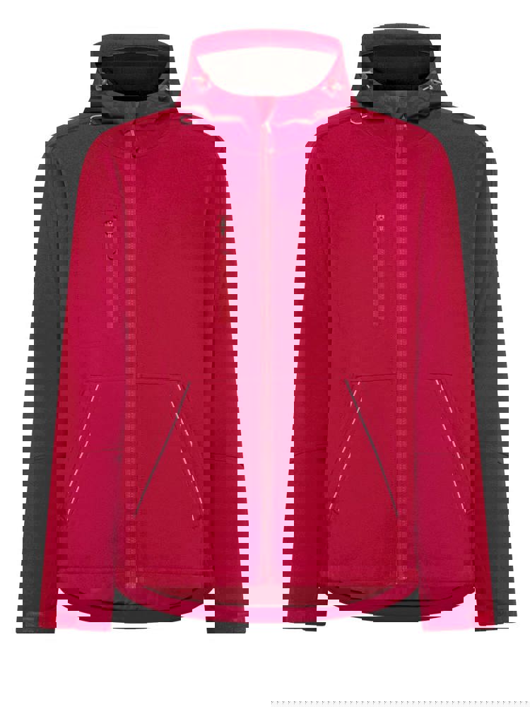 BS Storm wattierte Damen Softshelljacke, 270 gr/m² - Rot (PMS 186c)