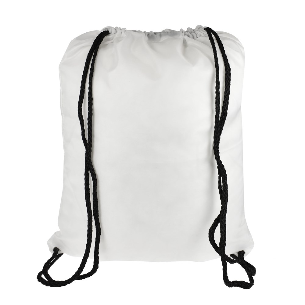 Promo Turnbeutel mit Verstärkung - Weiß (WHITE) / Weiß