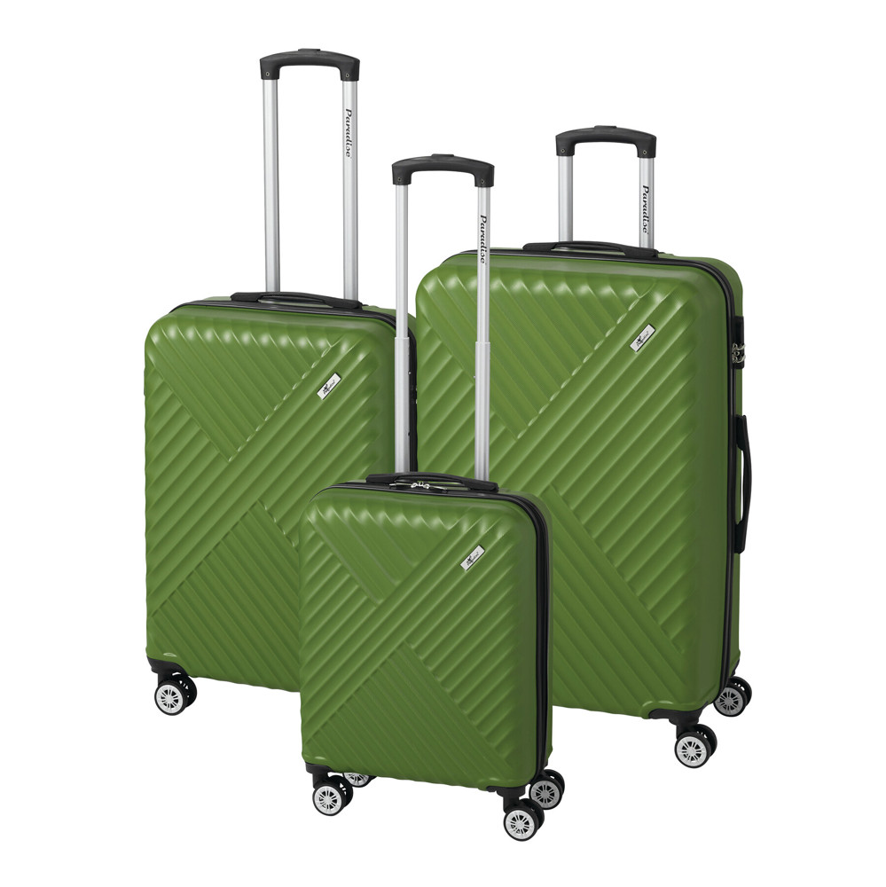 KINGSTON - Trolley-Set KINSTON, 3-tlg. - Grün