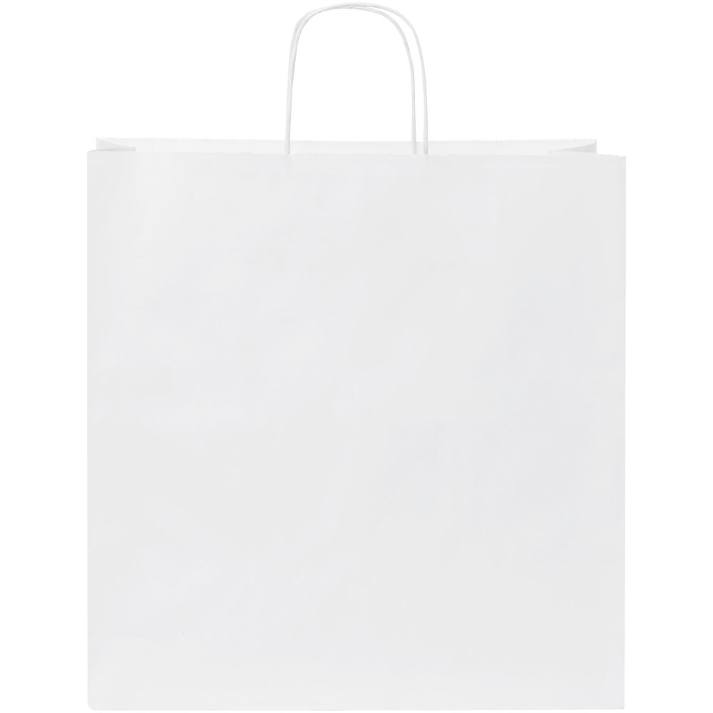 Kraftpapiertasche 80-90 g/m² mit gedrehten Griffen – 34 × 20 × 35 cm