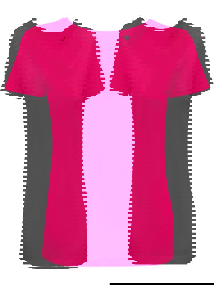 BS Moon Damen T-Shirt, 150 gr/m² - Fucsia