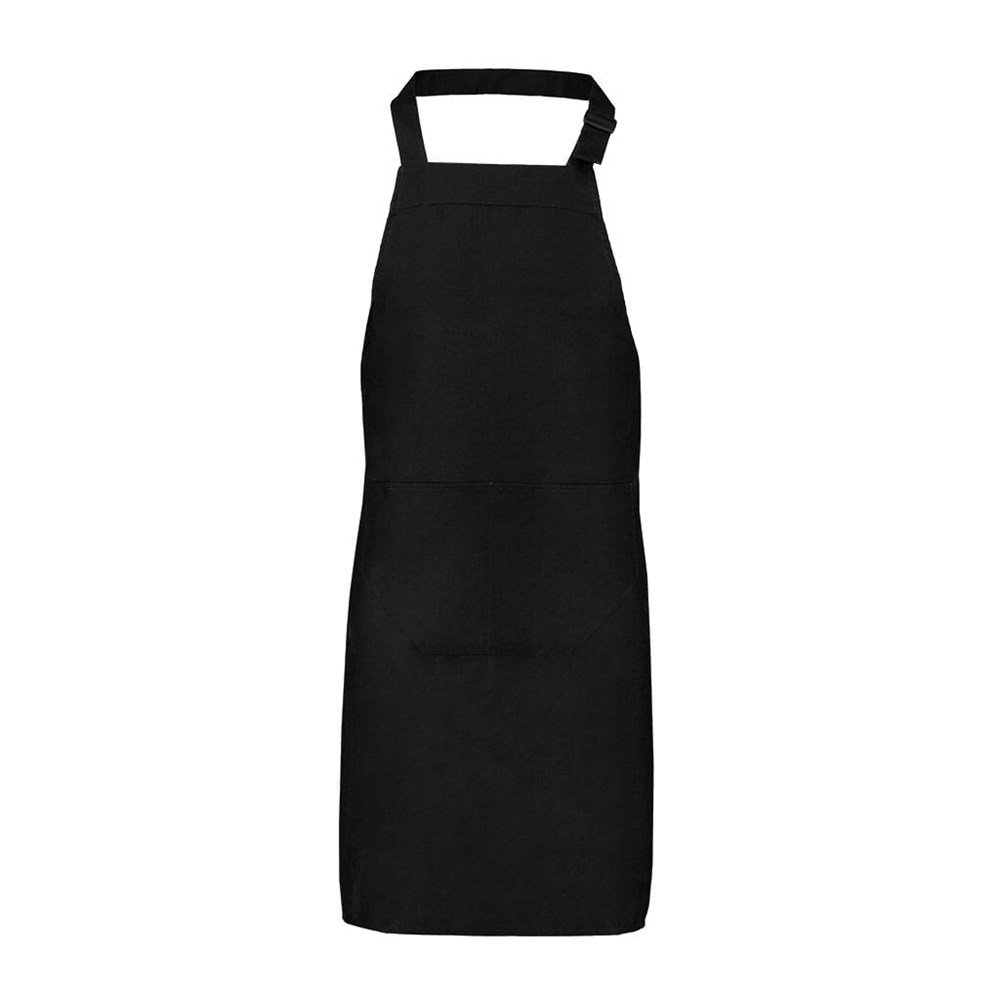 Latzschürze 75x85 cm - Schwarz (Black) / Schwarz