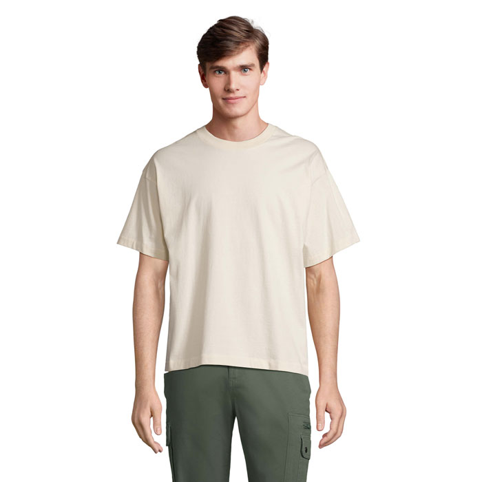 LEGACY - LEGACY OVERSIZED T-SHIRT - Natural