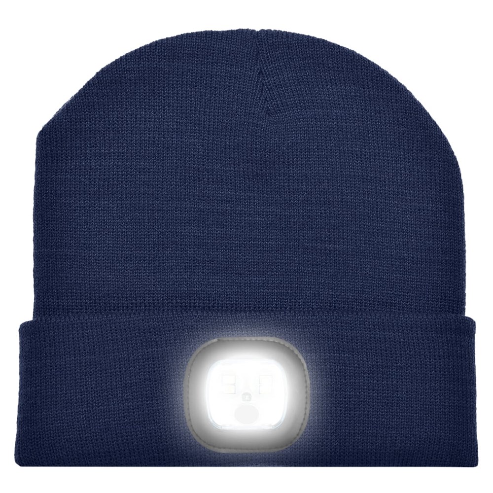 Strickmütze mit LED