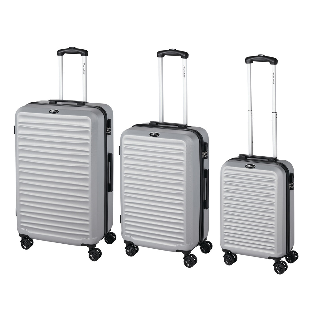 HAVANNA 2.0 - Trolley-Set, 3-tlg. - Silber