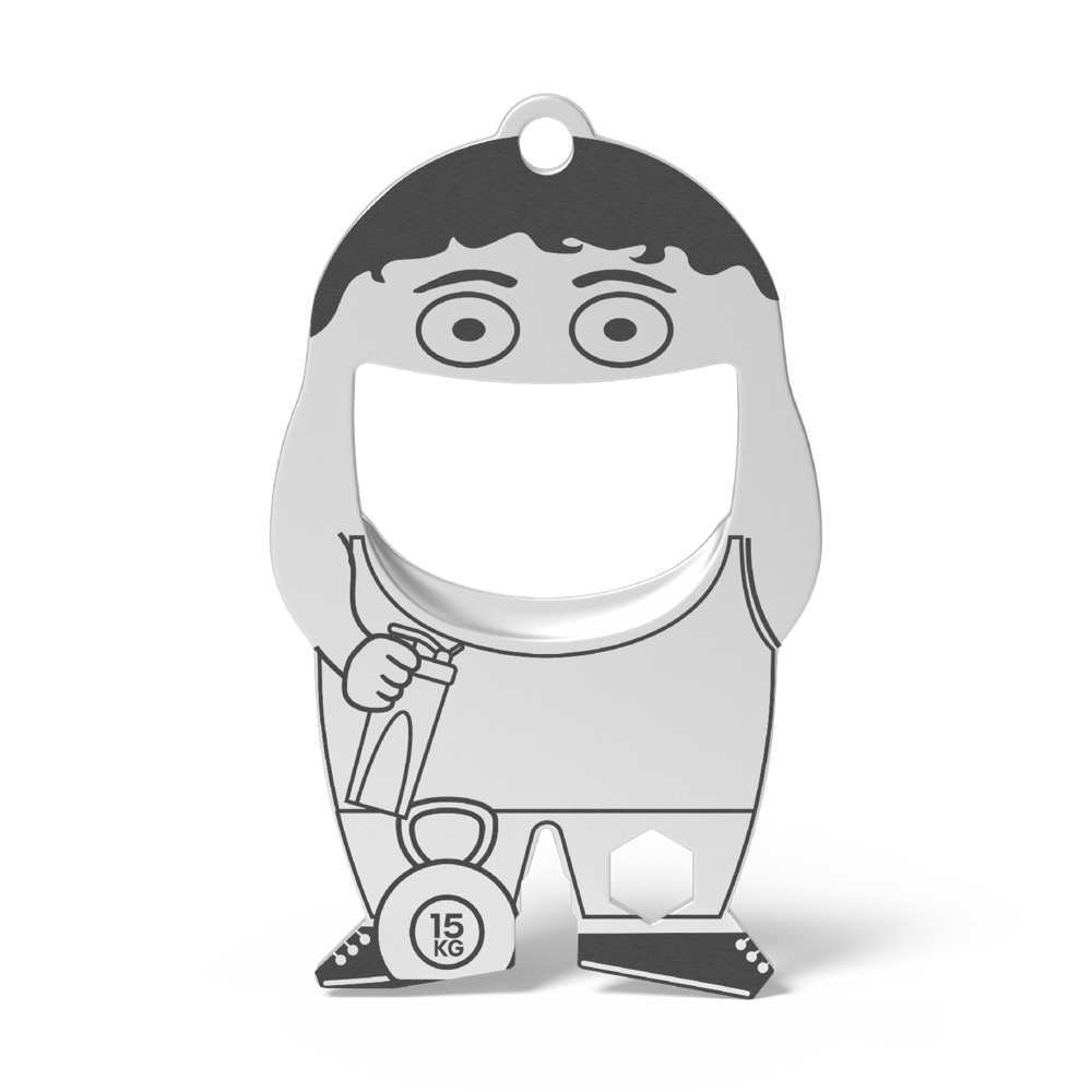 RICHARTZ® FLASCHENÖFFNER fred gym