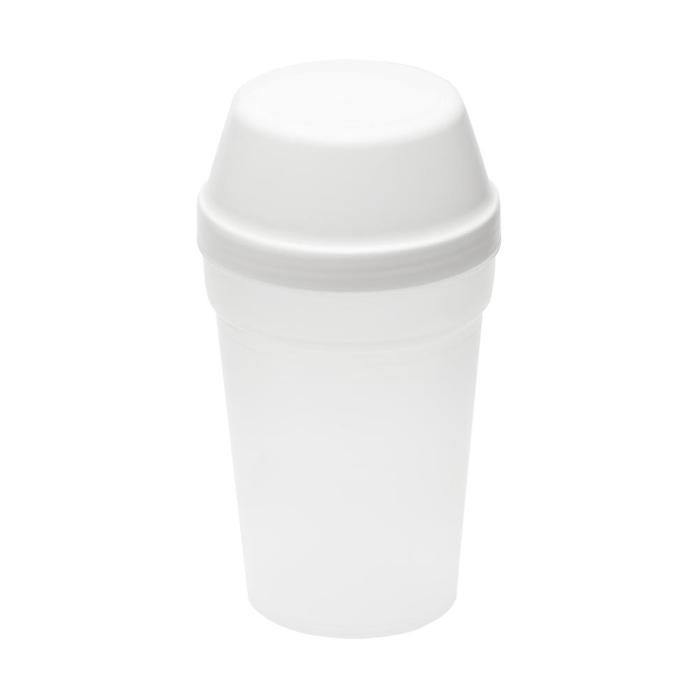 Shaker "Multi", 0,30 l - transparent/weiß