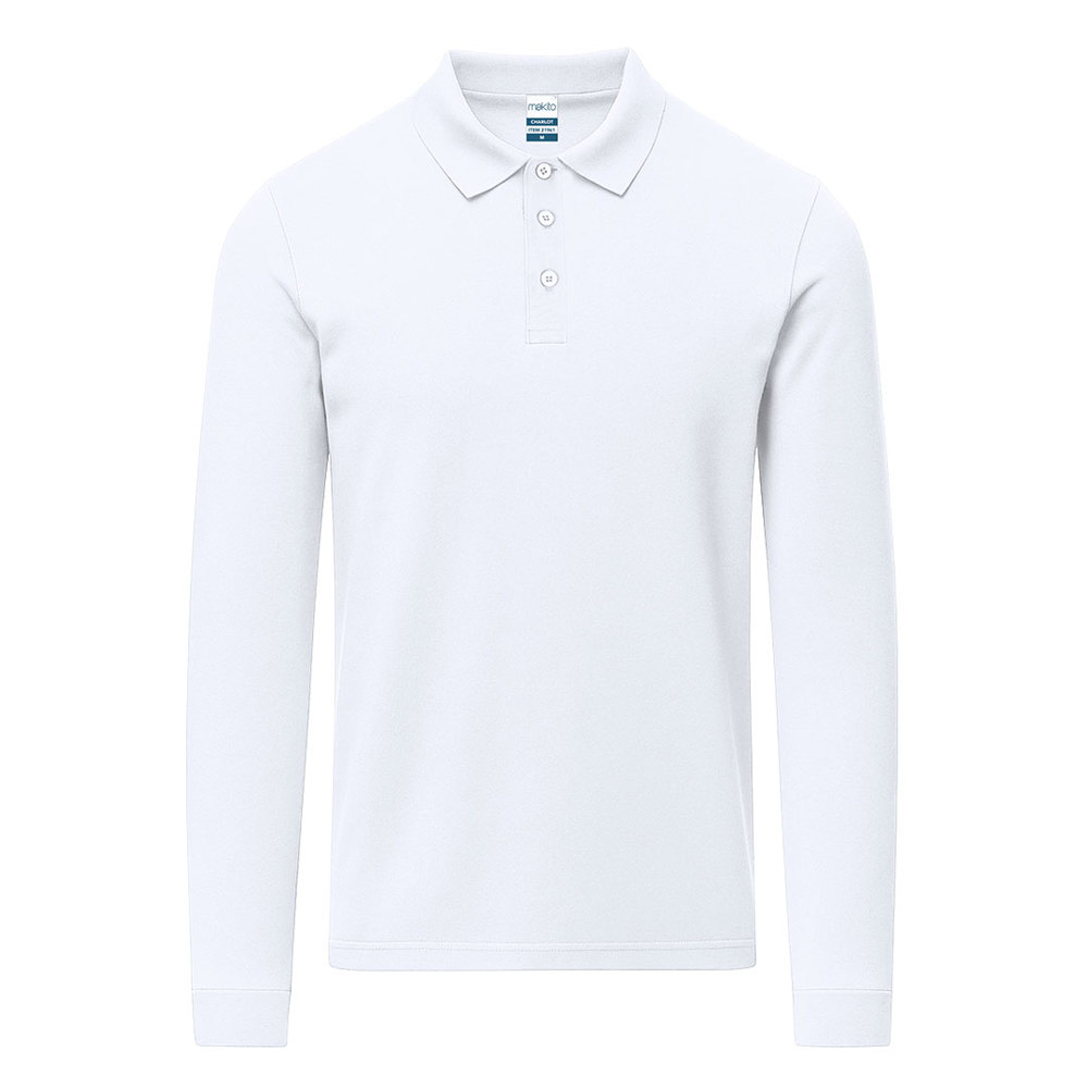 Erwachsene Weiß Polo-Shirt Charlot