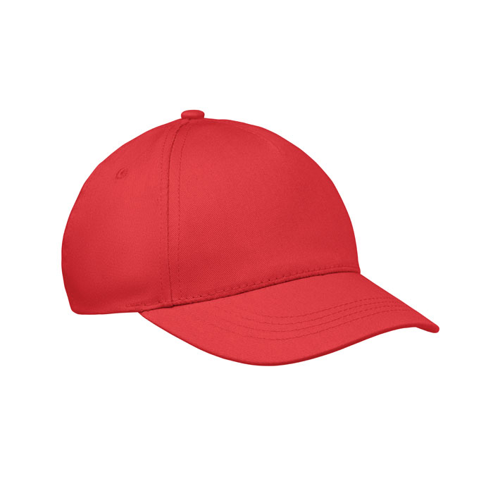 BUZZ KIDS - 5-Panel-Baseball-Cap Kinder - Rot