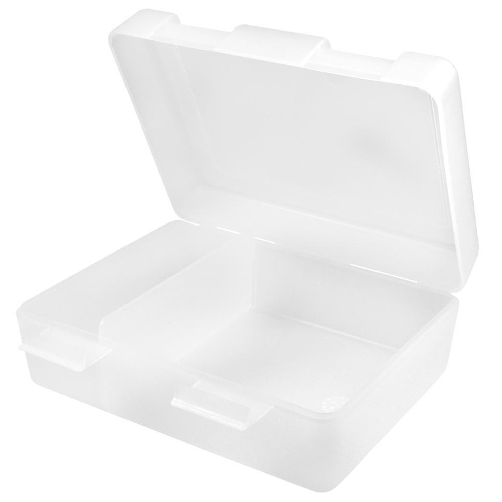 Vorratsdose "Dinner-Box-Plus" - transparent-milchig