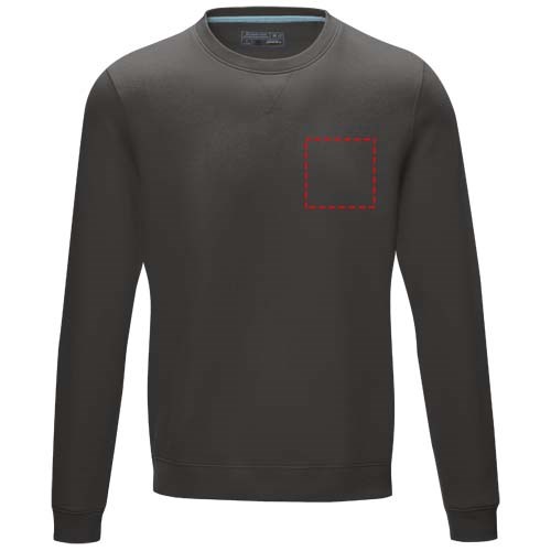 Jasper Pullover mit Rundhalsausschnitt aus Bio-Material für Herren
