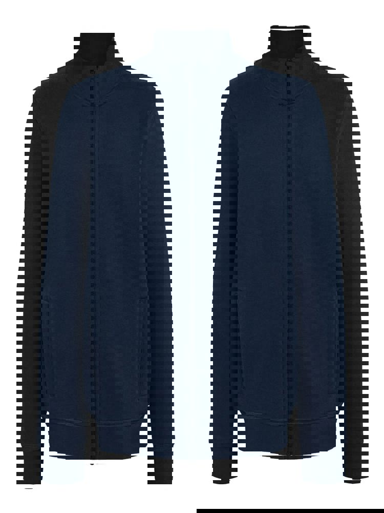 BS Harlem Pullover mit durchgehendem Reißverschluss, 280 gr/m² - Navy (PMS 5395C)