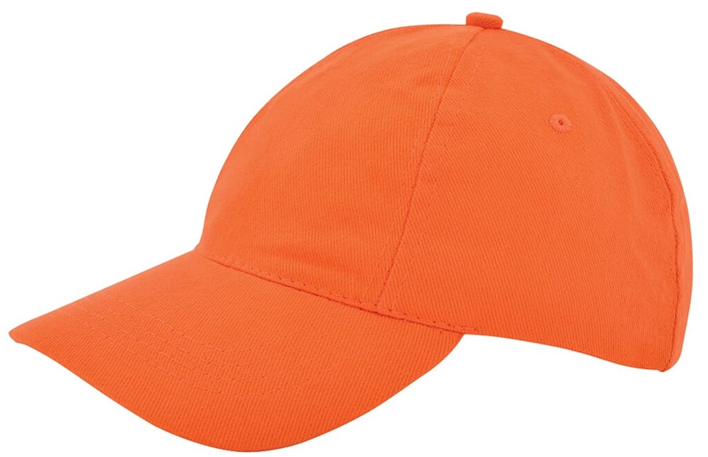 Kids Brushed Promo Cap - Orange (PMS 165c) / Orange