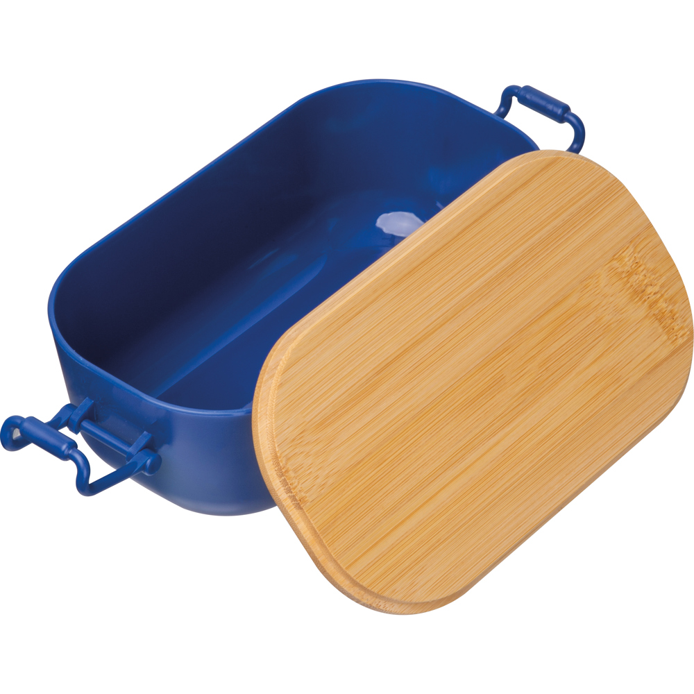 Lunchbox mit Bambusdeckel und Bügelverschluss JAVIER