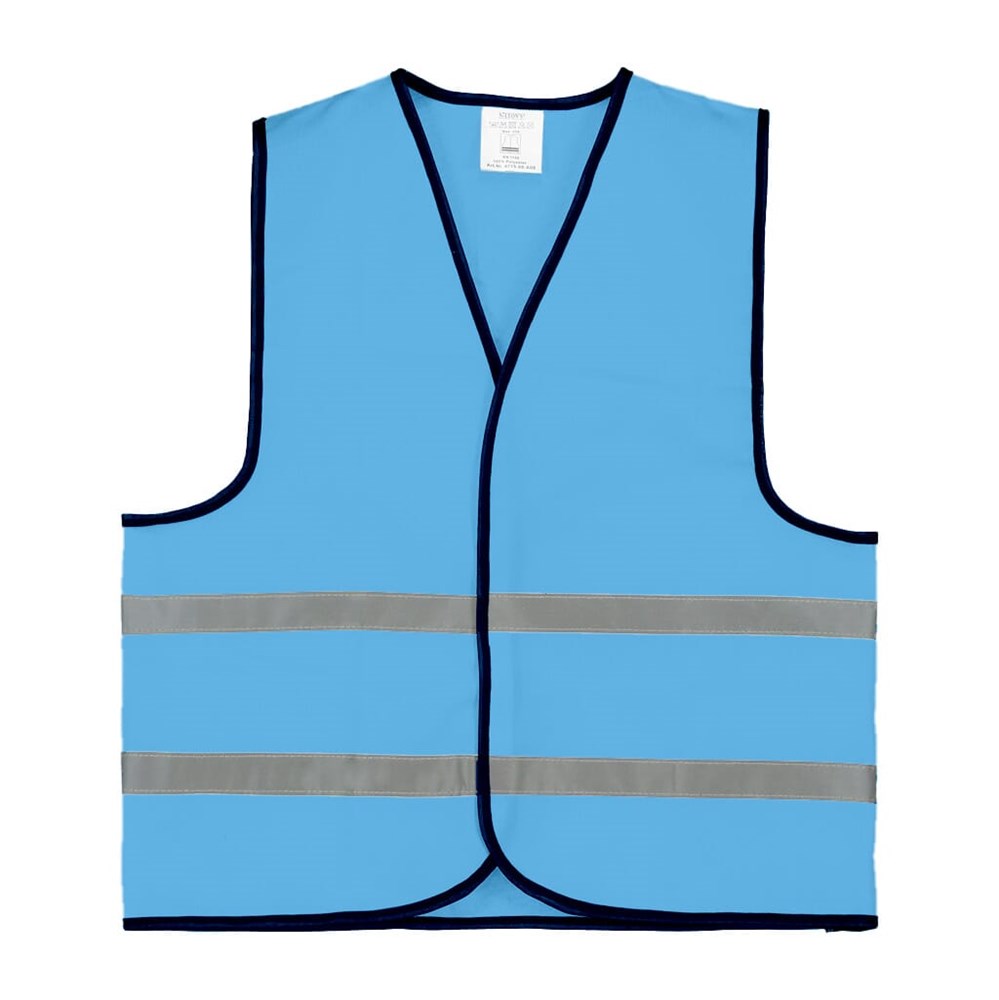 Reflektierende Promo-Weste - Hellblau (638C) / Hellblau