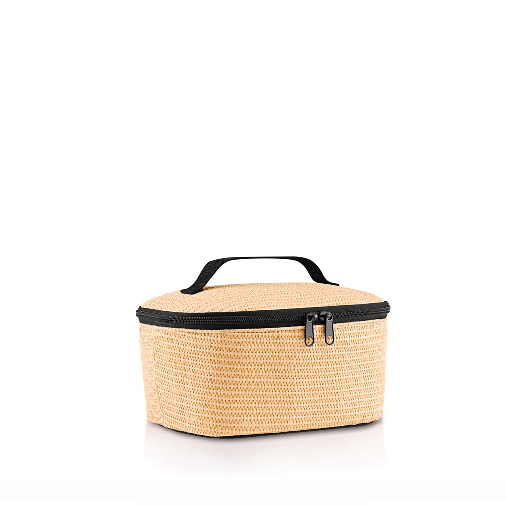 coolerbag S pocket - raffia black