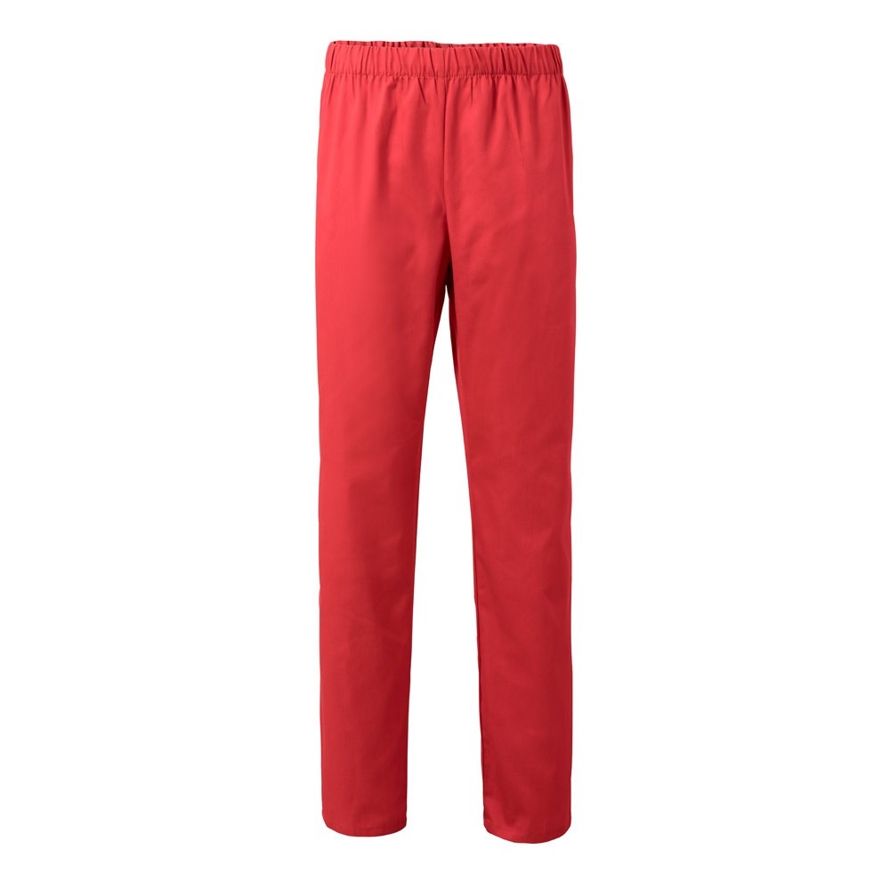VL APHRODITE. Hosen aus Twill (190g/m²), aus Baumwolle (35%) und Polyester (85%) - Rot