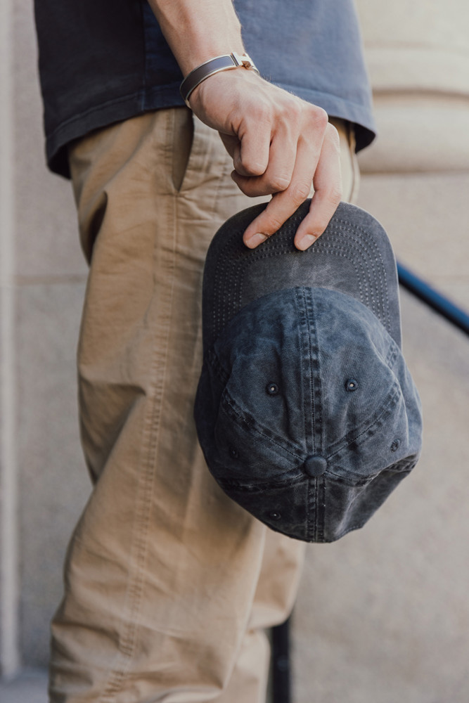 BEAU AWARE™ Washed 6-Panel Kappe aus 270gr/m² Baumwolltwill