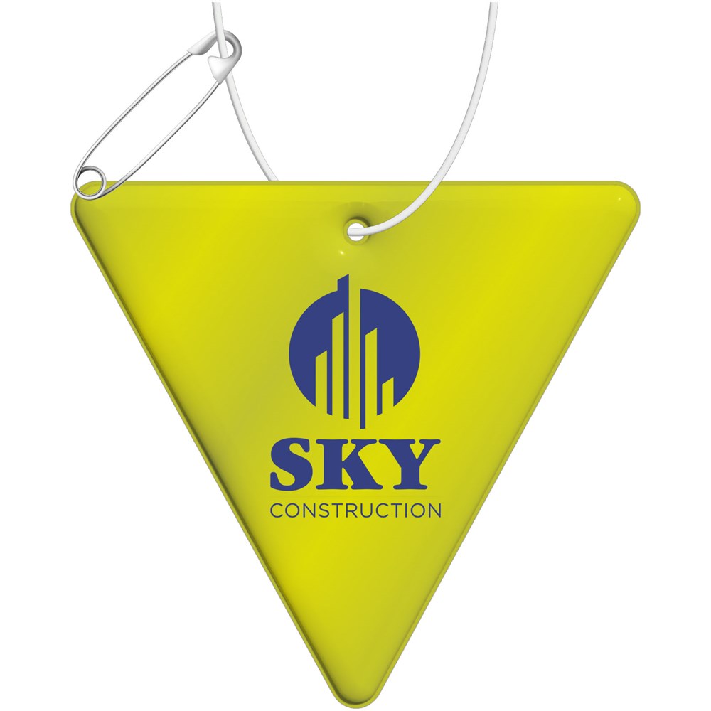 RFX™ H-12 reflektierender TPU-Anhänger Dreieck