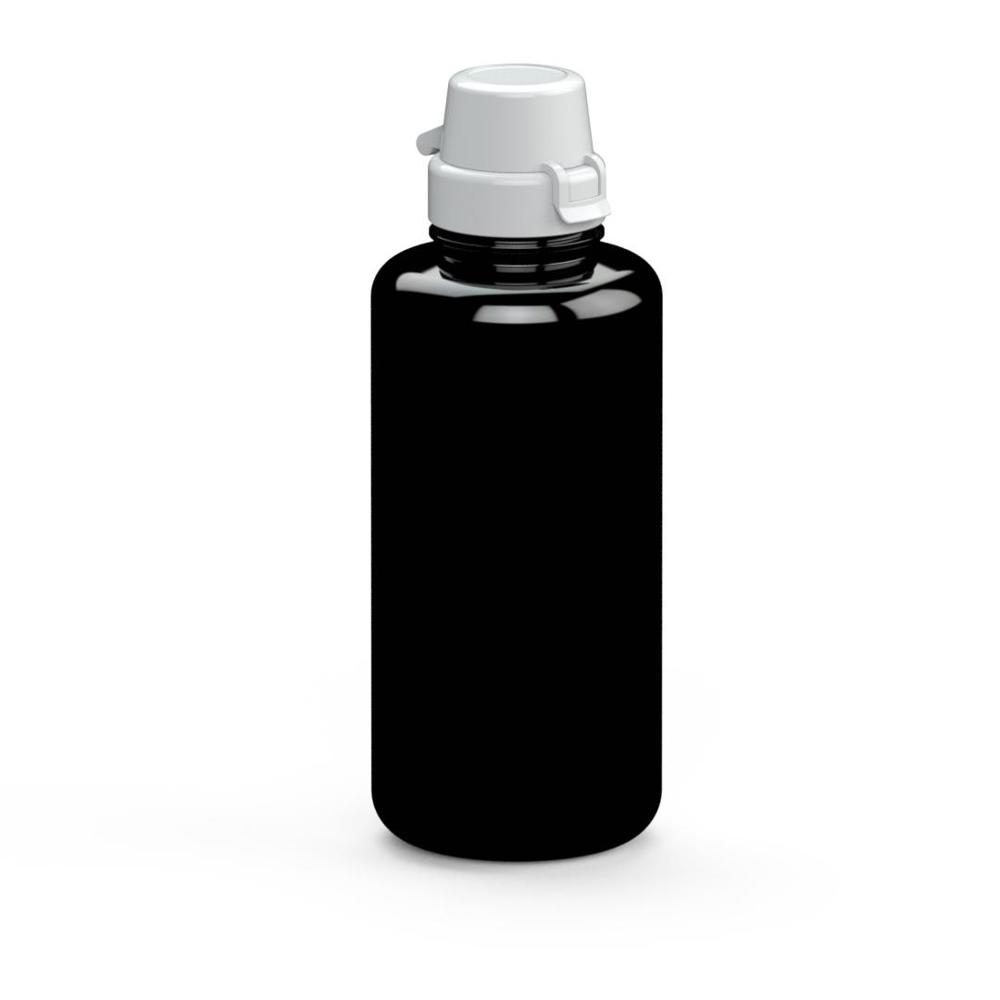 Trinkflasche "School", 1,0 l - schwarz/weiß