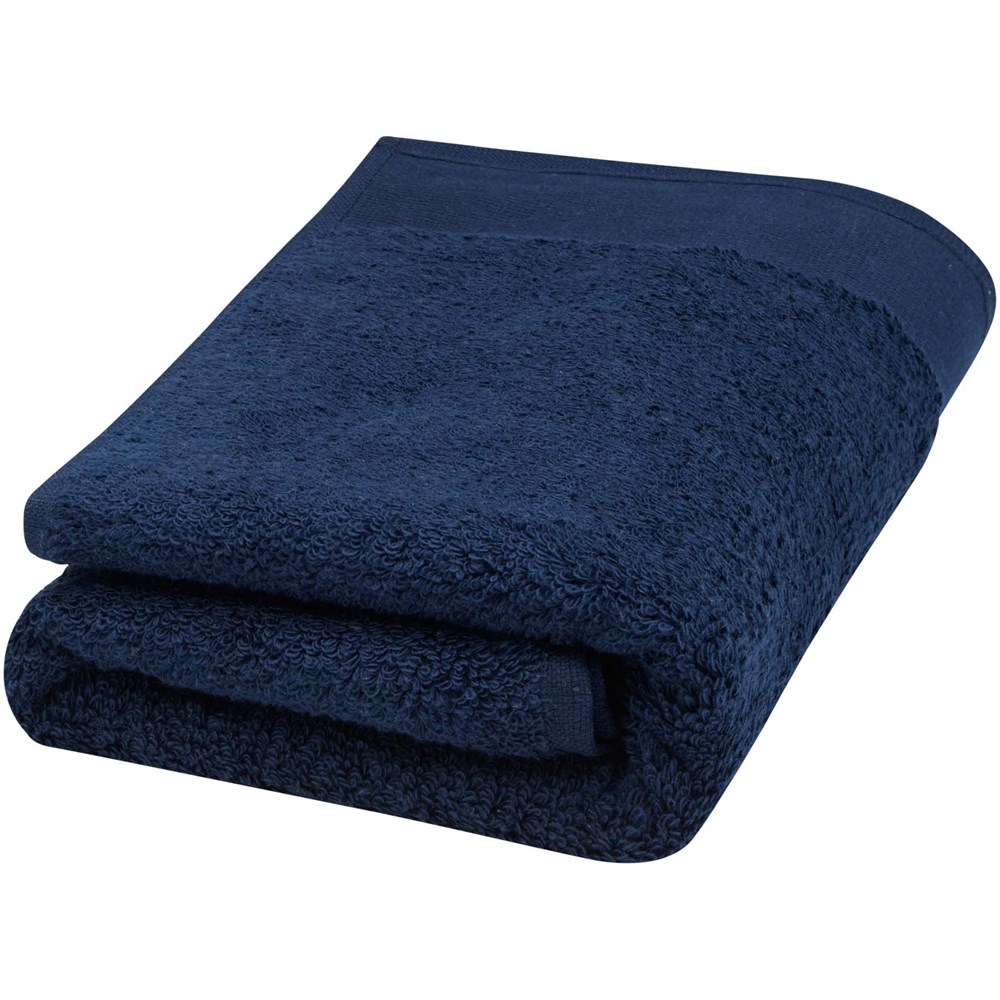 Nora 550 g/m² Baumwollhandtuch 50 x 100 cm - navy