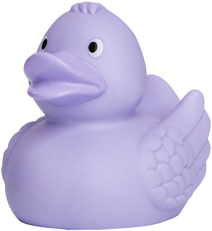 Quietsche-Ente, pastelllila, 7,5 cm