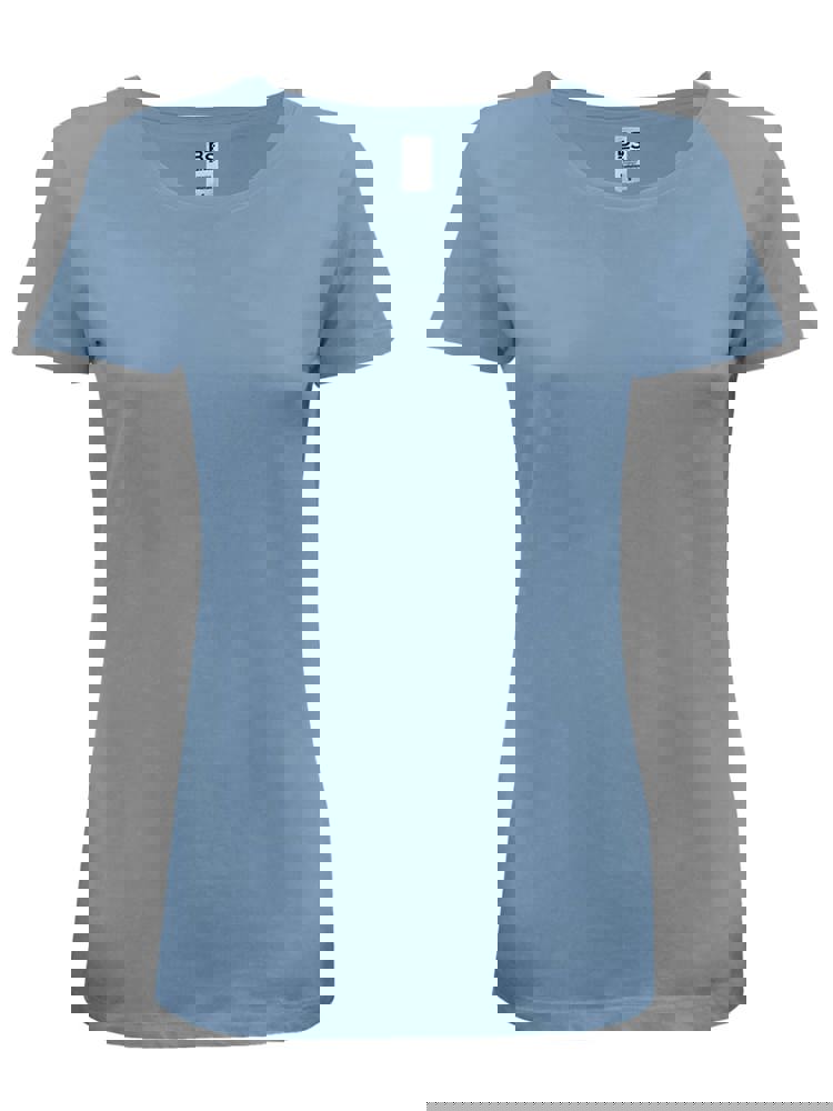 BS Evolution Damen T-Shirt, 150 gr/m² - mittelblau