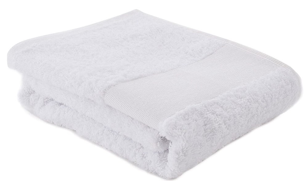 Sophie Muval Sporthandtuch 130x30 cm, 450 gr/m² - Weiß (WHITE) / Weiß