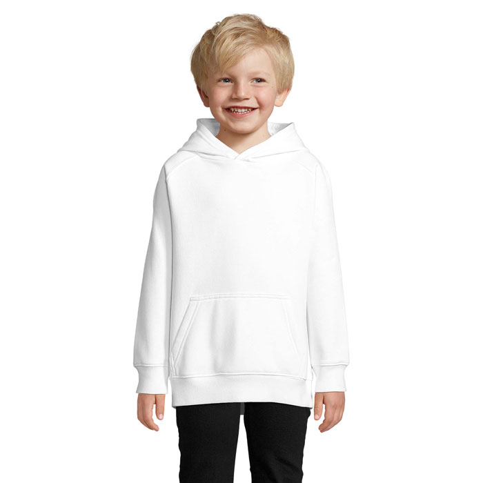 STELLAR KIDS - STELLAR KINDER KAPUZENPULLI - White