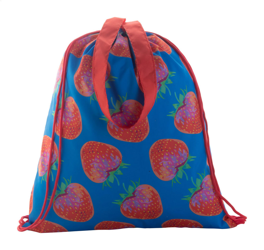 CreaDraw Shop - Individueller Turnbeutel - rot/weiß