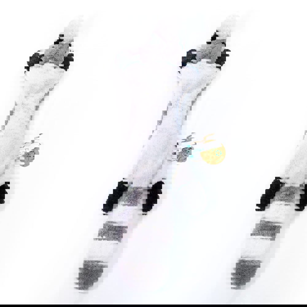 Hundespielzeug RecycelWaschbär, grau, one size