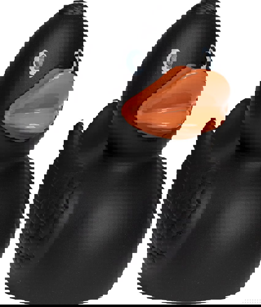 Quietsche-Ente - schwarz