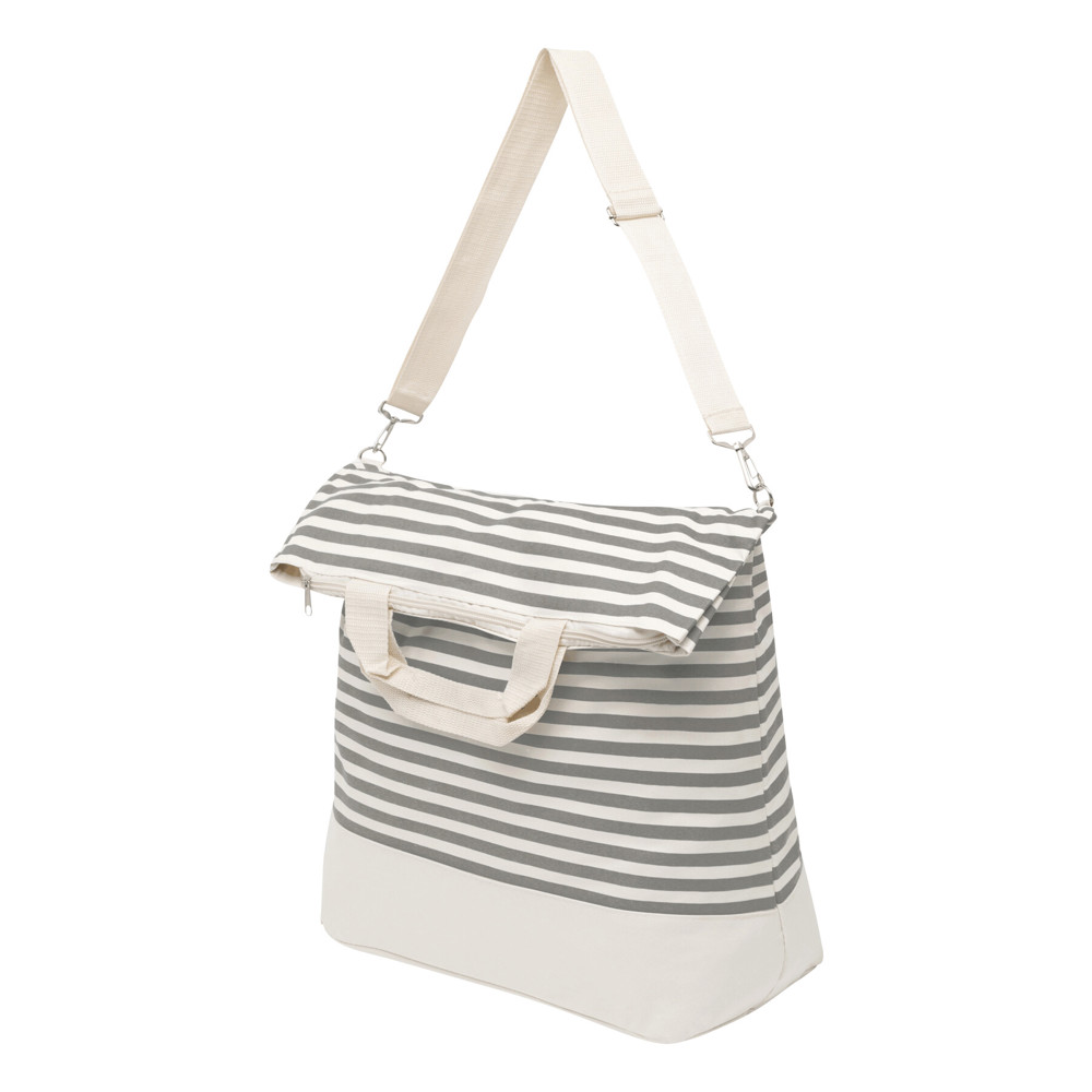 JUIST - Strandtasche - beige, grau