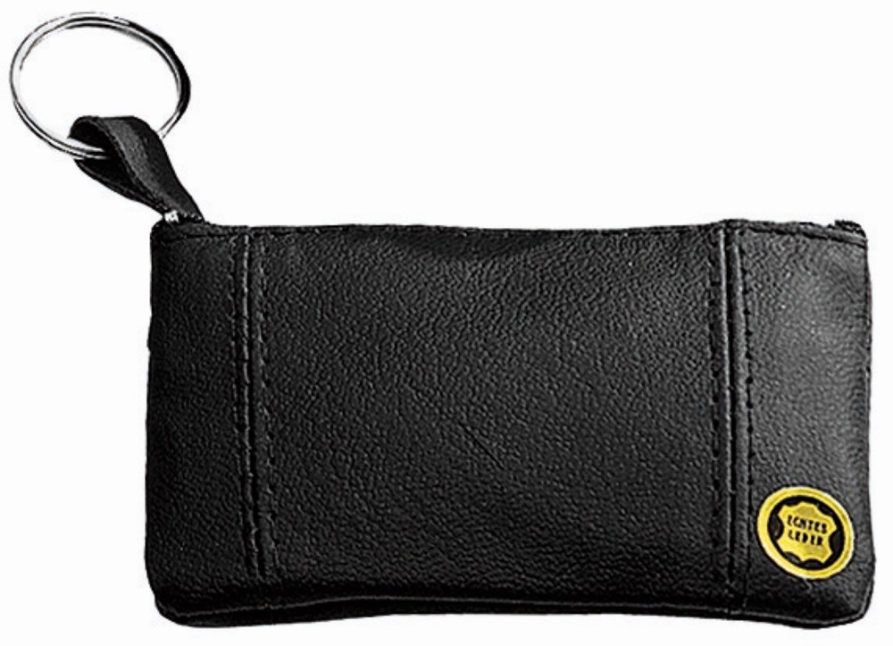 CreativDesign® Schlüsseltasche "Form" schwarz/schwarz