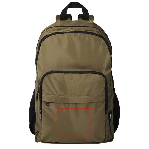 Trend Plus 15" Laptop-Rucksack aus recyceltem GRS-Material 20 L