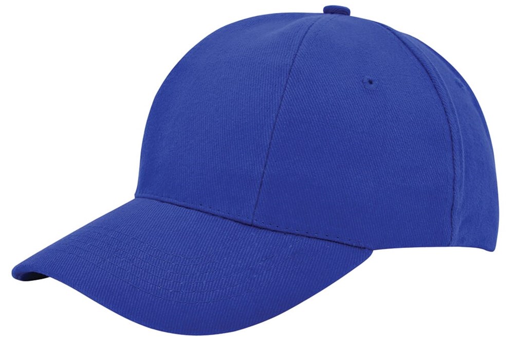 Turned Brushed Cap - Royalblau (286C) / Koningsblau