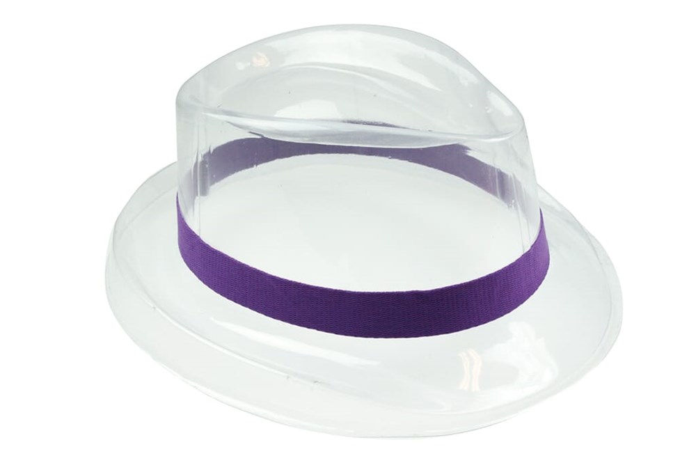 Elastisches Hutband - Lila (PMS 268c) / Lila